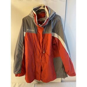 Columbia Interchanger 100 Nylon Core Jacket‎ Zipper Womens Large USA